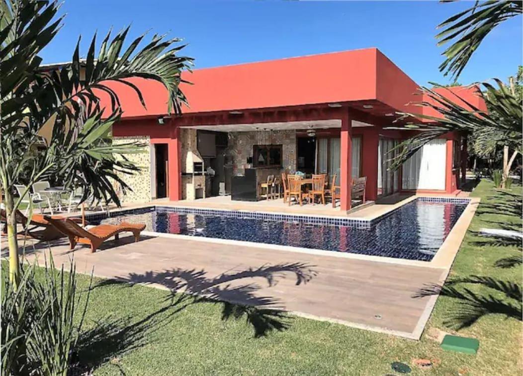 Casa Temporada - 4 Suites - Condominio Luxo - Piscina Extraordinaria - Praia De Itacimirim-Ba กามาซารี ภายนอก รูปภาพ