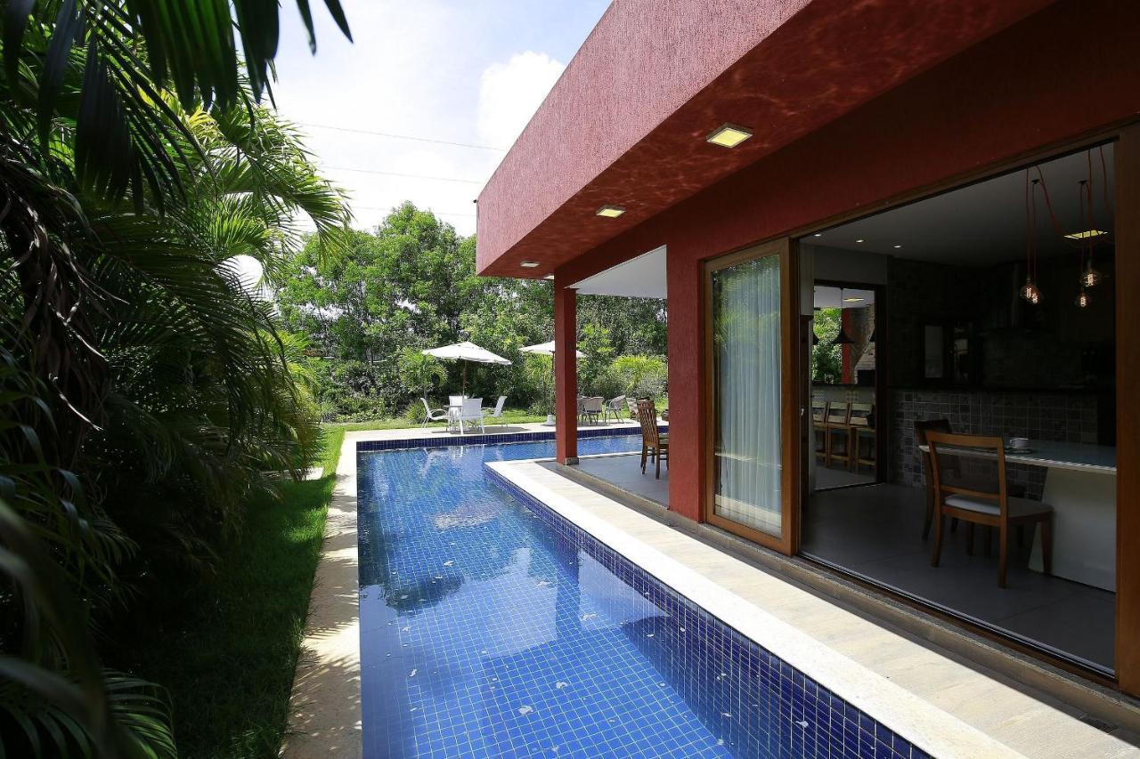 Casa Temporada - 4 Suites - Condominio Luxo - Piscina Extraordinaria - Praia De Itacimirim-Ba กามาซารี ภายนอก รูปภาพ