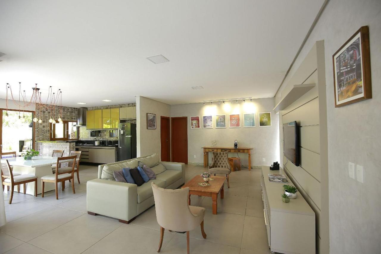 Casa Temporada - 4 Suites - Condominio Luxo - Piscina Extraordinaria - Praia De Itacimirim-Ba กามาซารี ภายนอก รูปภาพ